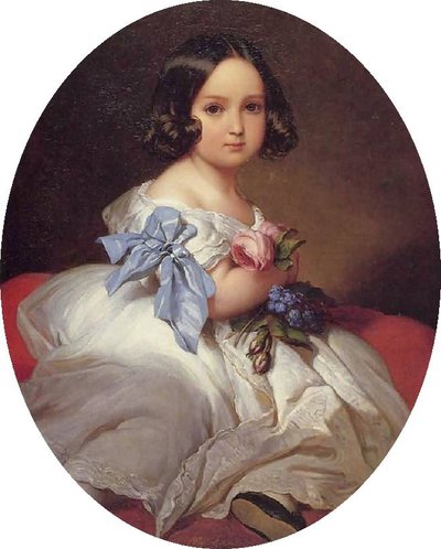 Princesa Carlota de Bélgica de Franz Xaver Winterhalter